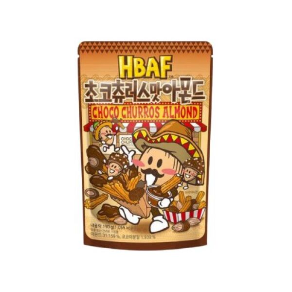 HBAF Choco Churros Almond 190g