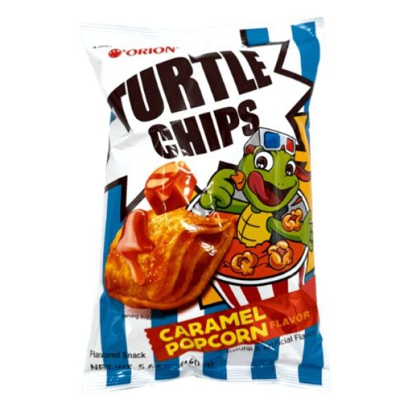 Orion Kkobuk Turtle Chips Caramel Flavor 160g