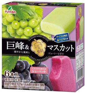 FUTABA BRAND GRAPE FLAVORED ICE BAR (55MLX6)