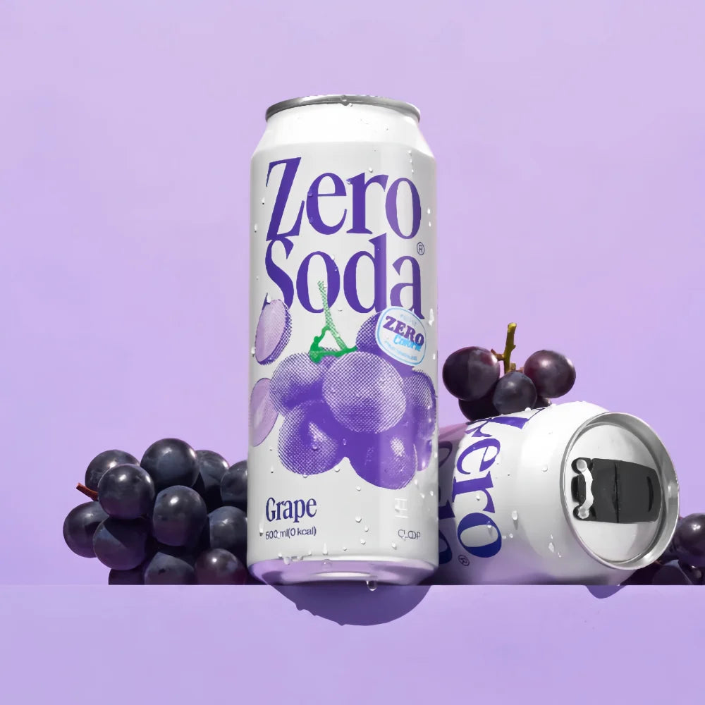 CLOOP Soft Drink (Grape Flavour) 500ml