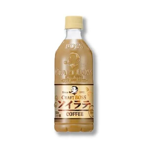 Café expresso au soja Suntory Boss 500 ml