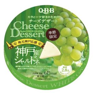 QBB Japanese Cheese Dessert Grape Flavor 6PCS