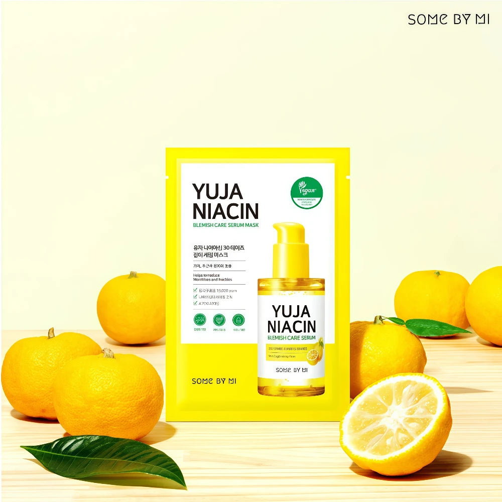 SOME BY MI Yuja Niacin Brightening Serum Mask 1pc