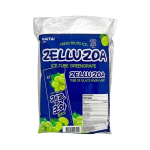 HAITAI Zelluzoa Ice Tube GreenGrape*6