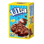 Biscuits aux pépites de chocolat LILA, saveur beurre, 110 g