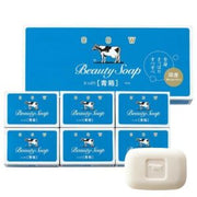 COW BRAND Bouncia Beauty Soap Blue 6pcs