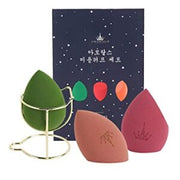 AMORTALS -- Beauty Blender With Metal Stand Set