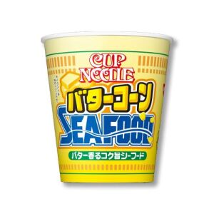 NISSIN Big Cup Noodle Butter Corn Seafood 96g