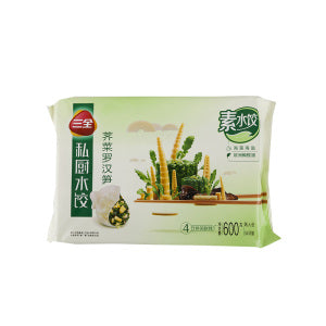 SANQUAN Shepherd's purse Bamboo Shoot Dumpling 600g