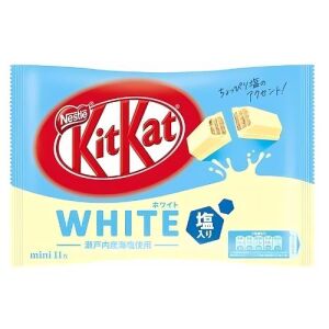 Nestle Kit Kat Mini White Chocolate with Salt 11 Pieces