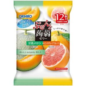 ORIHIRO Konjac Jelly Melon Grapefruit 240g