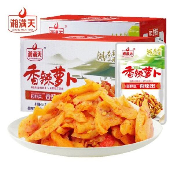 XIANGMANTIAN Spicy Radish 28g*20pcs