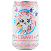 CRAVI x DIGIMON MilkTea (Tailmon) - Fraise 315ml