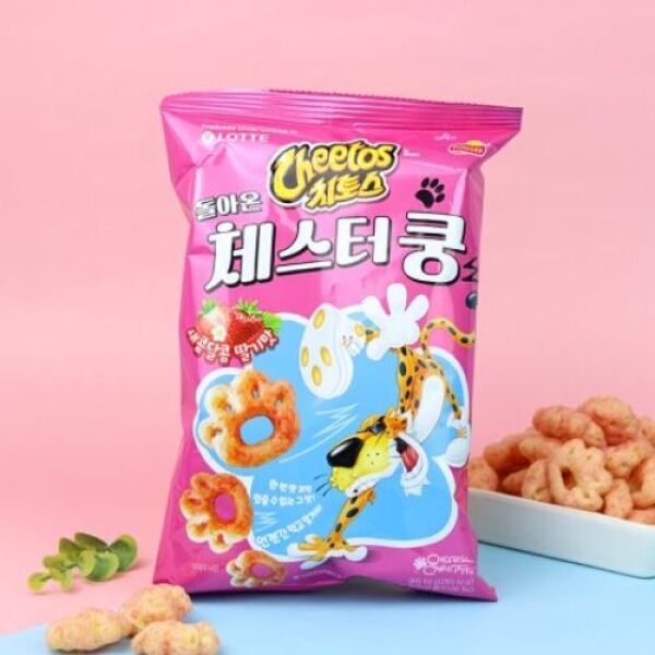 Lotte Cheetos Strawberry 55g