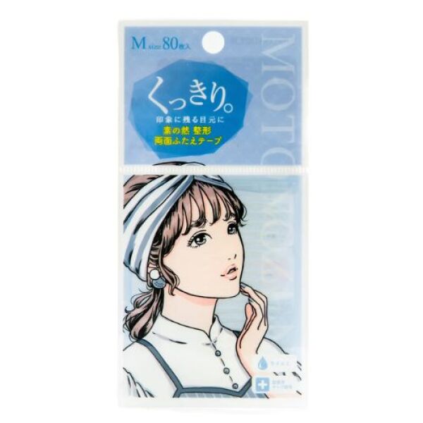 MOTONOZEN Two Sided Eyelid Tape M 80pcs