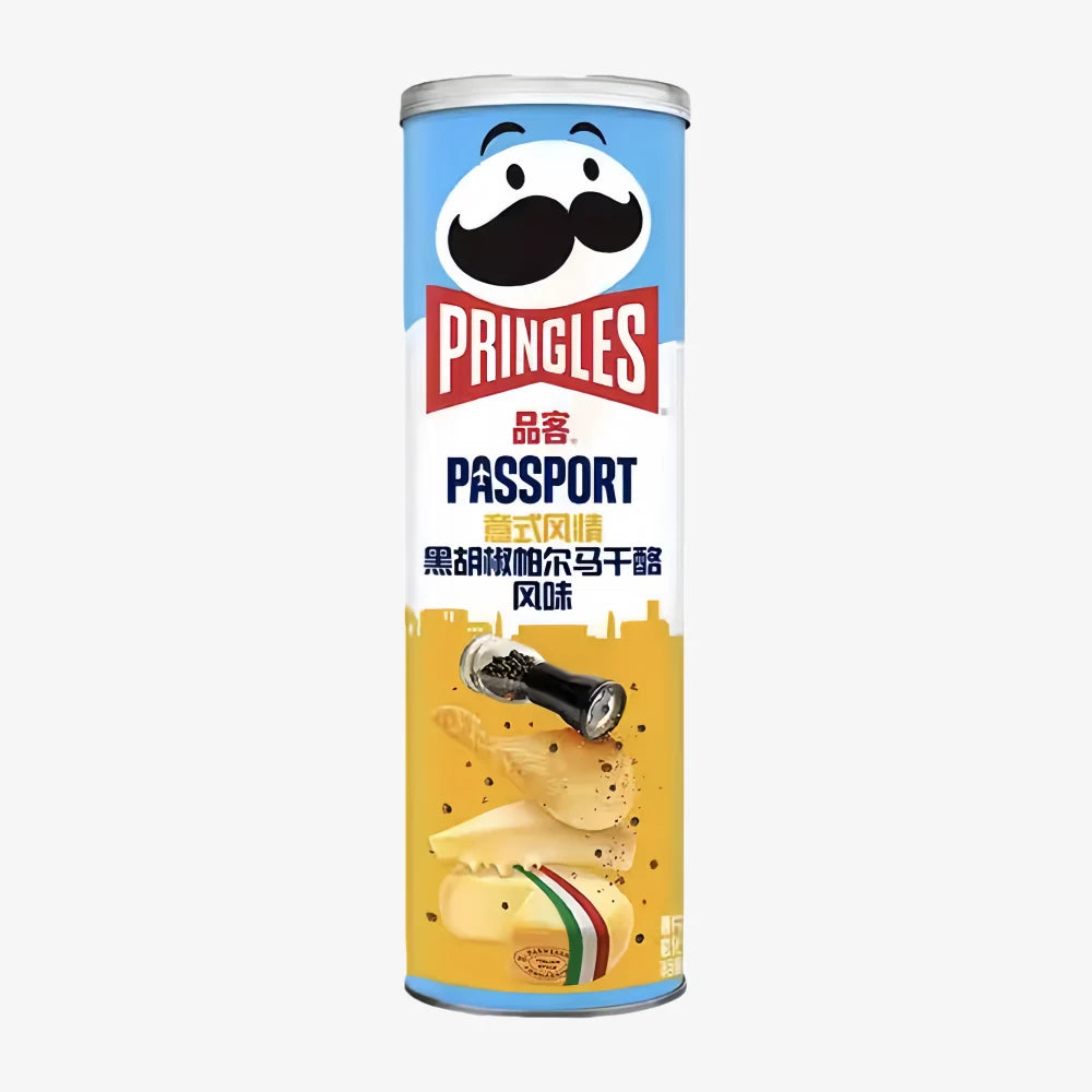 PRINGLES Chips (Black Pepper + Parmesan Flavor) 110g