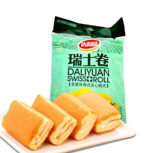 DALIYUAN Swiss Roll (Banana Flavor 240g 12pc)