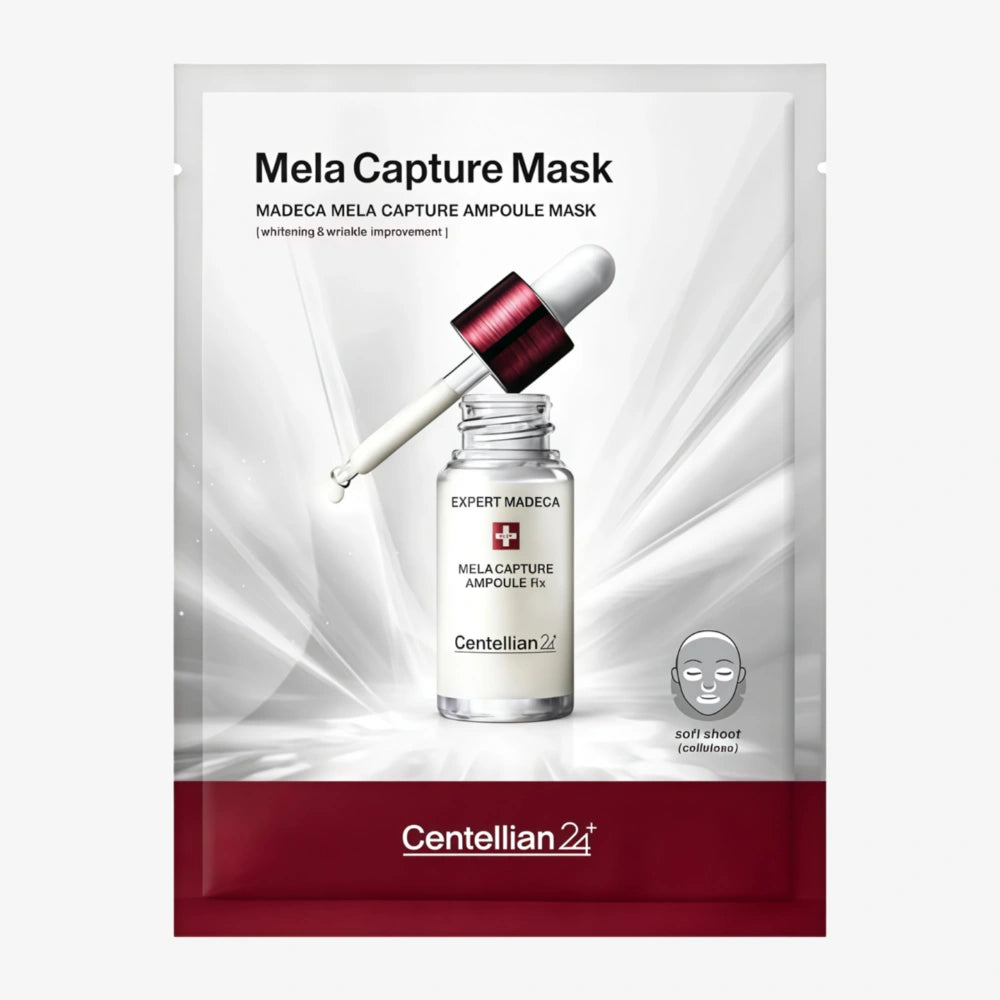 CENTELLIAN24 Madeca Mela Capture Ampoule Mask 4PCS
