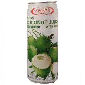 Jus de jeune noix de coco TASCO avec pulpe 500 ml