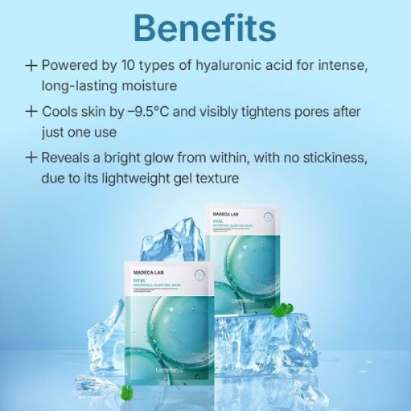 CENTELLIAN24 Madeca Lab Hyal Waterfull Glow Gel Mask (5)