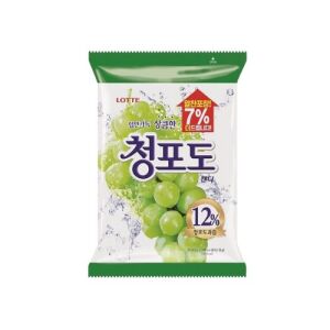 LOTTE Green Grape Candy 323g