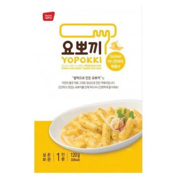 YOPOKKI Rice Cake Onion Butter Flavor 240g(NO LONGER USE)