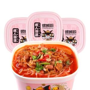 HEIRENBULUO Spicy Luoshi Rice Noodles 185g