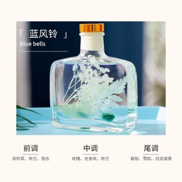 Diffuseur d'ambiance JULY &amp; WIND (Cloche bleue) 100 ml