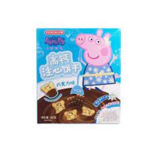 Biscuits Peppa Pig riches en calcium (saveur chocolat) 160 g