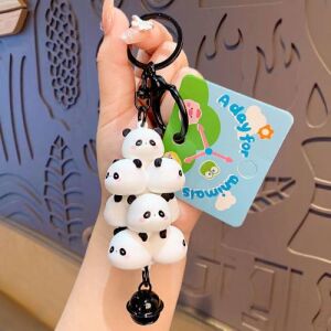 Key Chain Panda Seriel Jenga