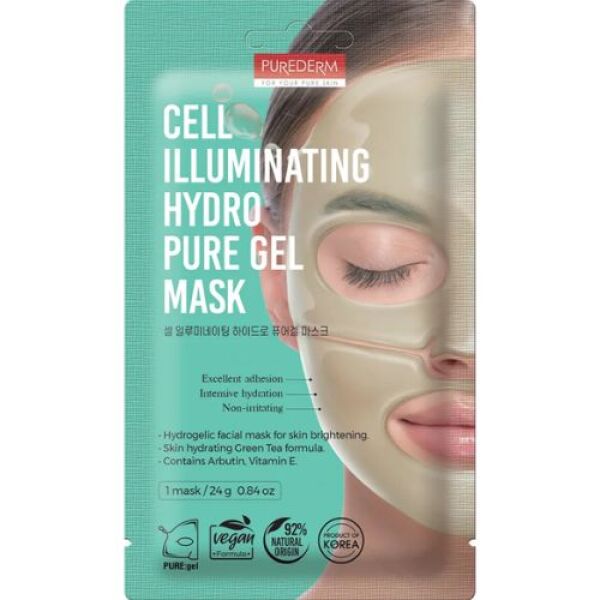 PUREDERM Cell Illuminating Hydro Pure Gel Mask
