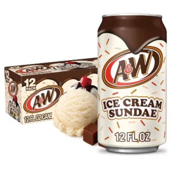 A&W Ice Cream Sundae Cans 355ml