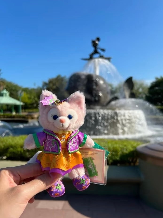 Disney LinaBell Halloween Costume Plush Keychain