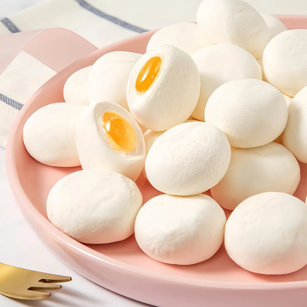 XU FU JI - Marshmallow with Filling(Orange) 64G