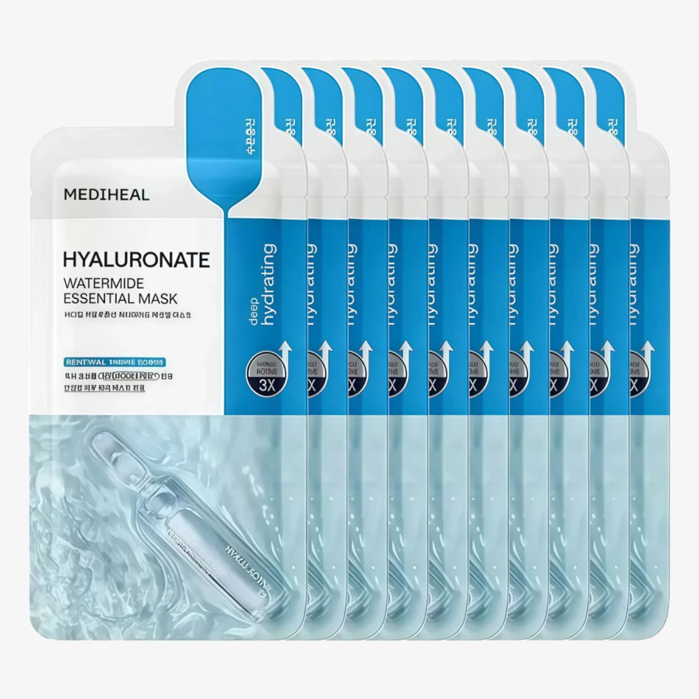 MEDIHEAL Hyaluronate Essential Mask 10PCS