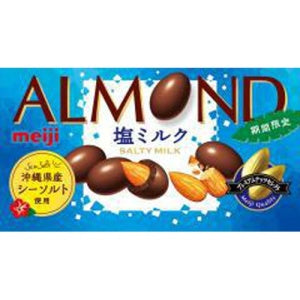Meiji Almond Chocolate Salty Milk Flavor 63g