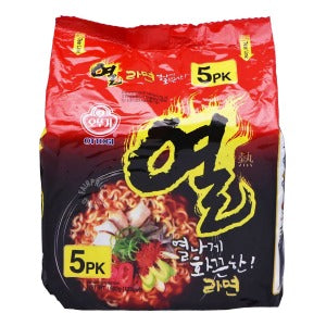 Nouilles instantanées coréennes Ottogi - Yeul Ramen 5 x 120 g