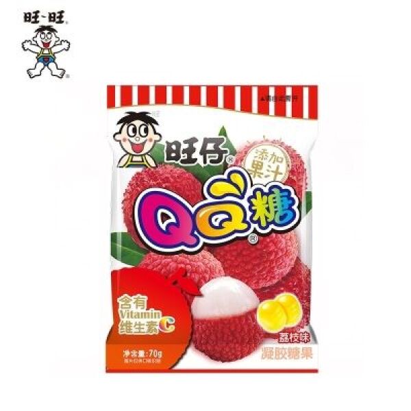 Bonbons gélifiés Want Want QQ (saveur litchi) 70 g