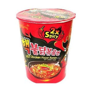 SAMYANG Hot Chicken Cup Ramen (2X Spicy Flavor)  70g
