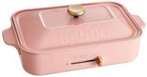 BRUNO compact hot plate BOE021 pink Japan Domestic
