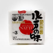 Shirakiku Organic Mino No Aji Natto 3 Boxes/136.5g