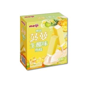 MEIJI Coconut & Pineapple Flavor Ice Bar 48g*10