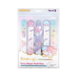 Limes à ongles Little Twin Stars de THE CREME SHOP (lot de 5)