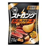 Koikeya Strong Garlic Steak Flavor Chip 75g