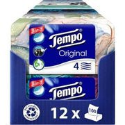 Tempo 4Ply Nappkin (Classique sans parfum) 12 sachets