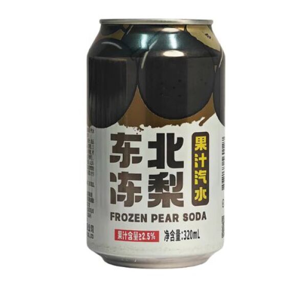 Soda aromatisé à la poire glacée NORTHEAST CHINA 320 ml