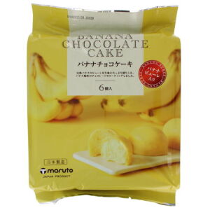 Maruto Banana Chocolate cake 174g