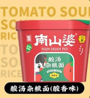 Nanshan Po Sour Soup Mixed Grain Noodles Sour Flavor 150g