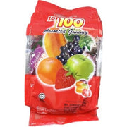 Cocoaland Lot de 100 Bonbons gélifiés aux fruits assortis 150g