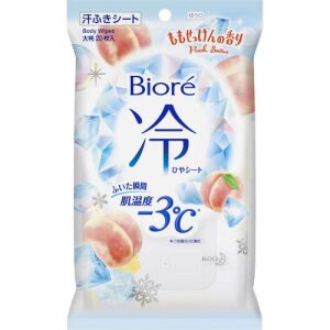 BIORE Cooling Sheet Peach 20 Sheets